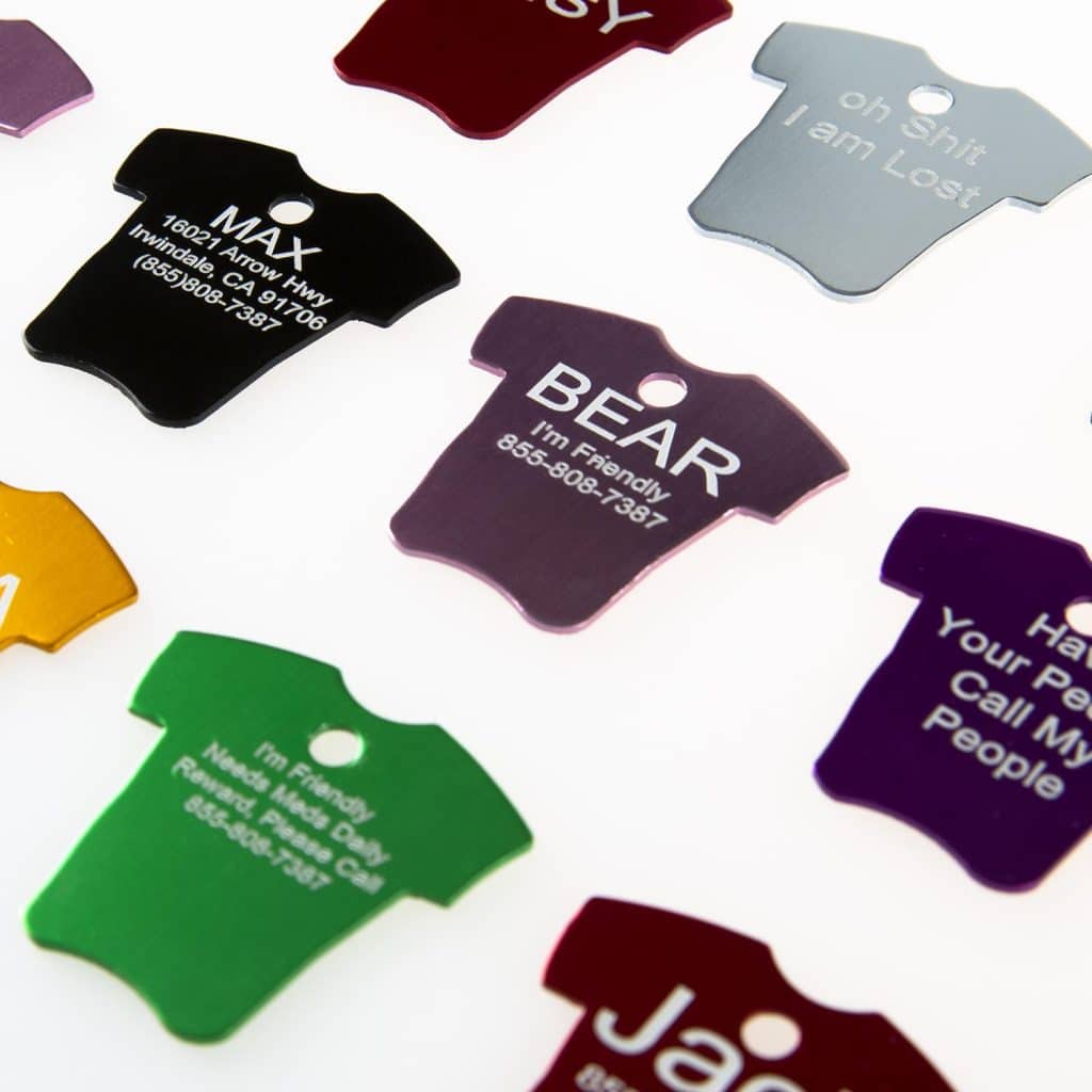 Bone Lightweight Pet ID Tag PetANtastic